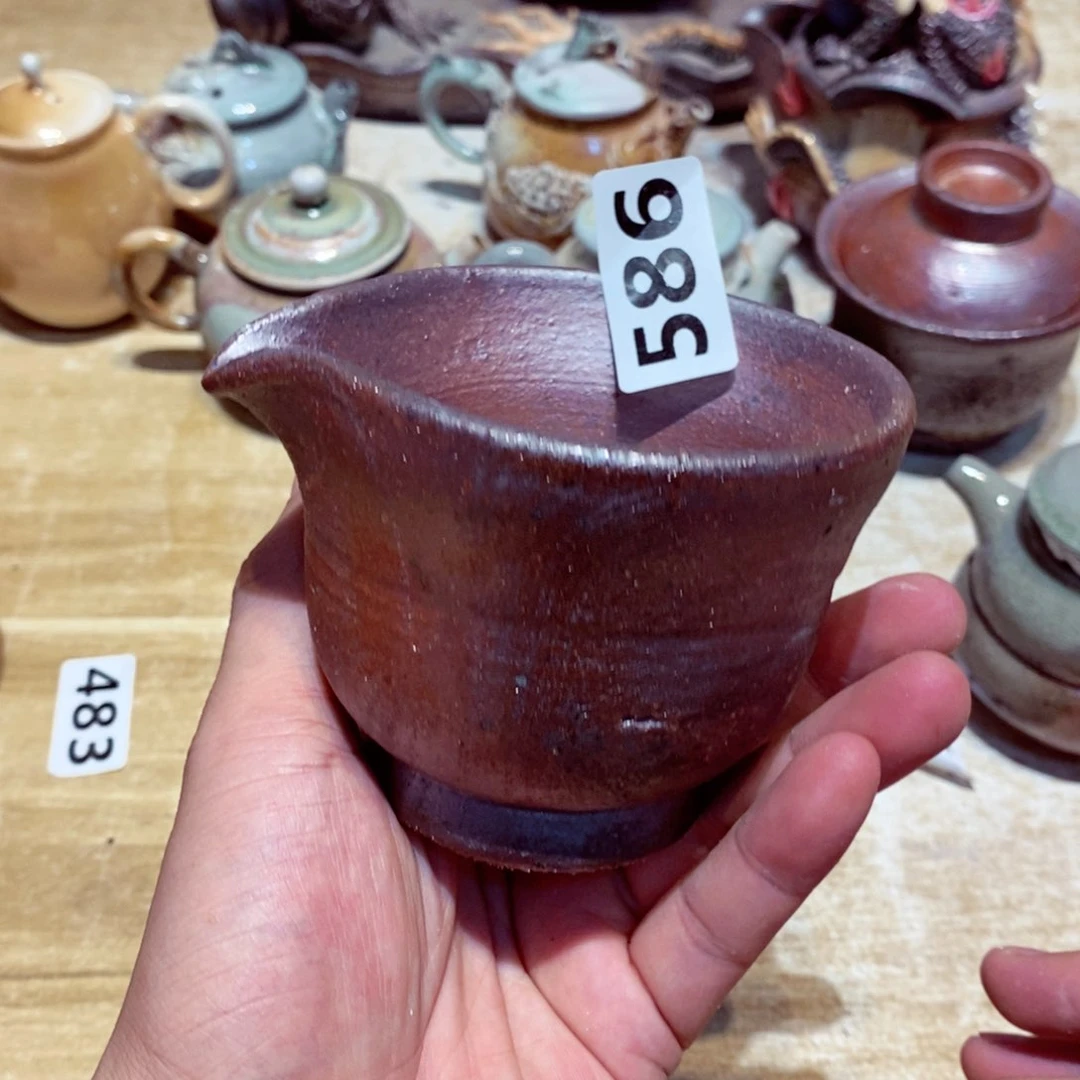 柴烧茶具陶瓷杯子