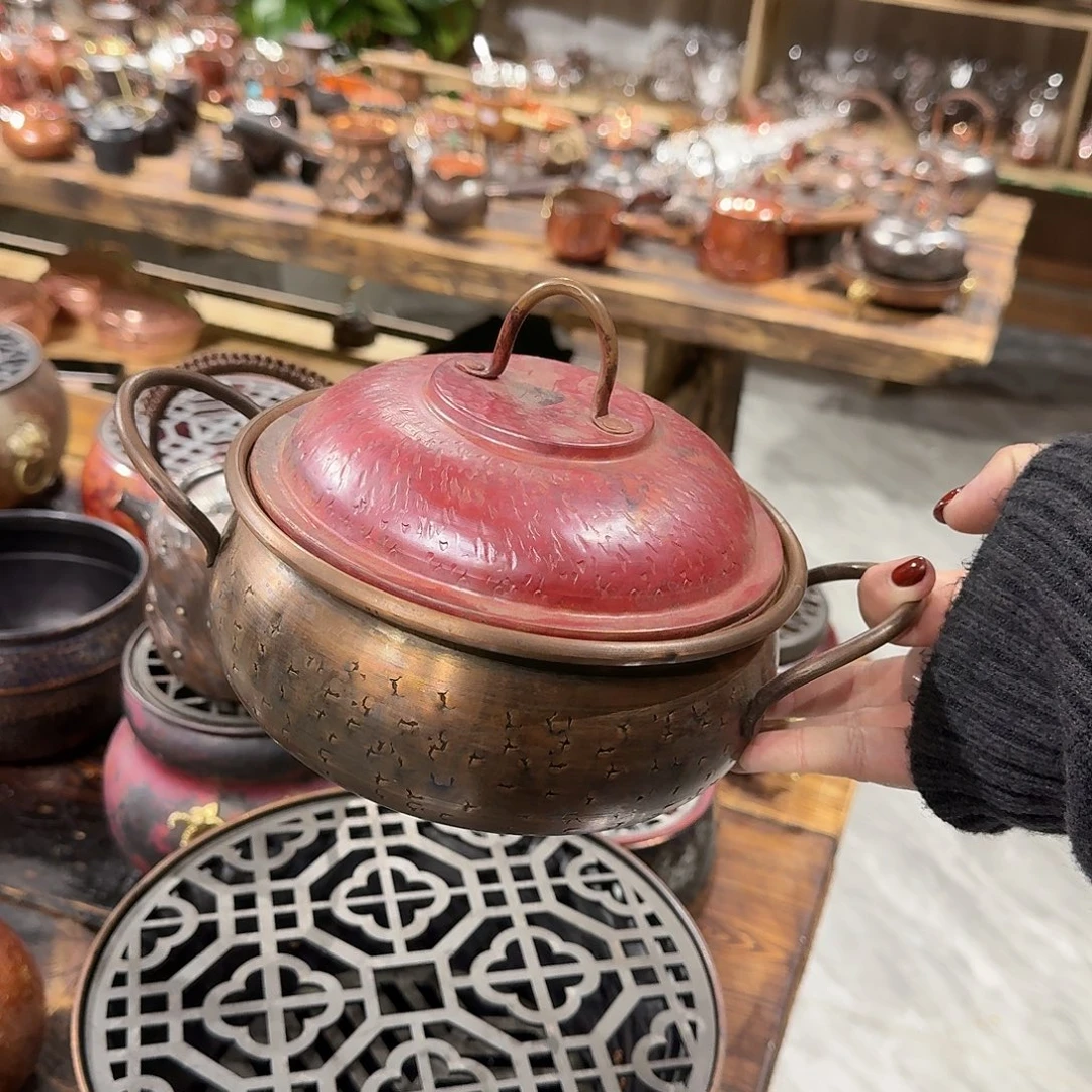 紫铜手工制作摆件