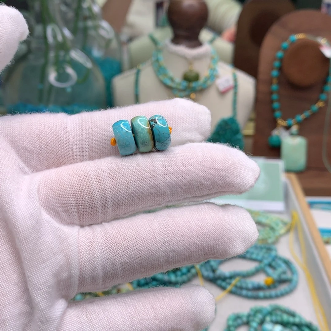 绿松石未镶嵌配饰