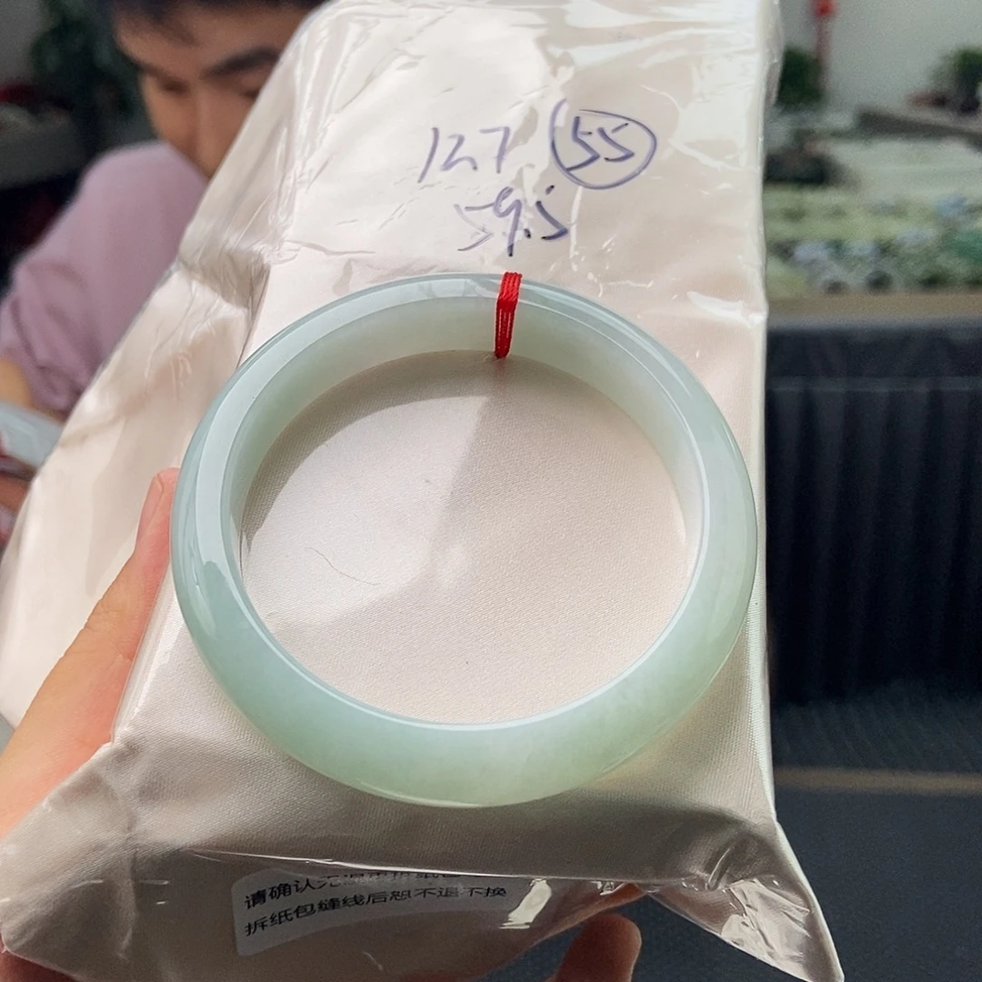 未镶嵌手镯翡翠拍一发一