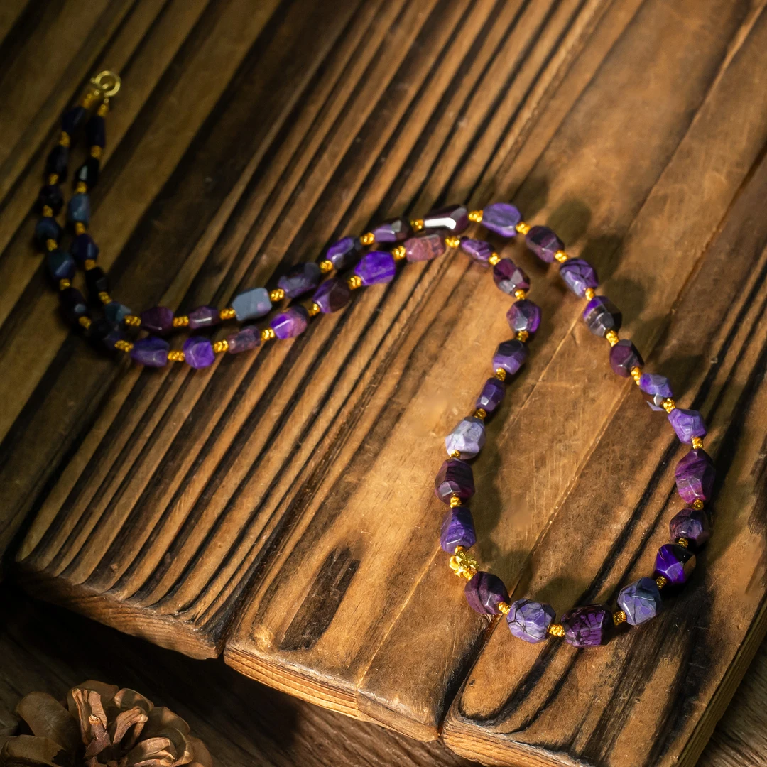 世间臻宝-光慈丨18K金老油舒俱来项链/多样性发/45cm+-/P6054/0