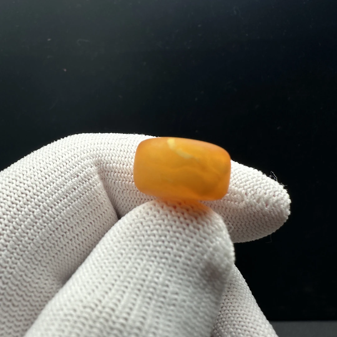 F22-23天然原矿俄料蜜蜡老蜡藏扣17*10mm支持复检