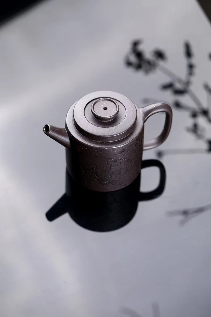 150cc宜兴原矿黑朱泥半手工泡茶具功夫茶器