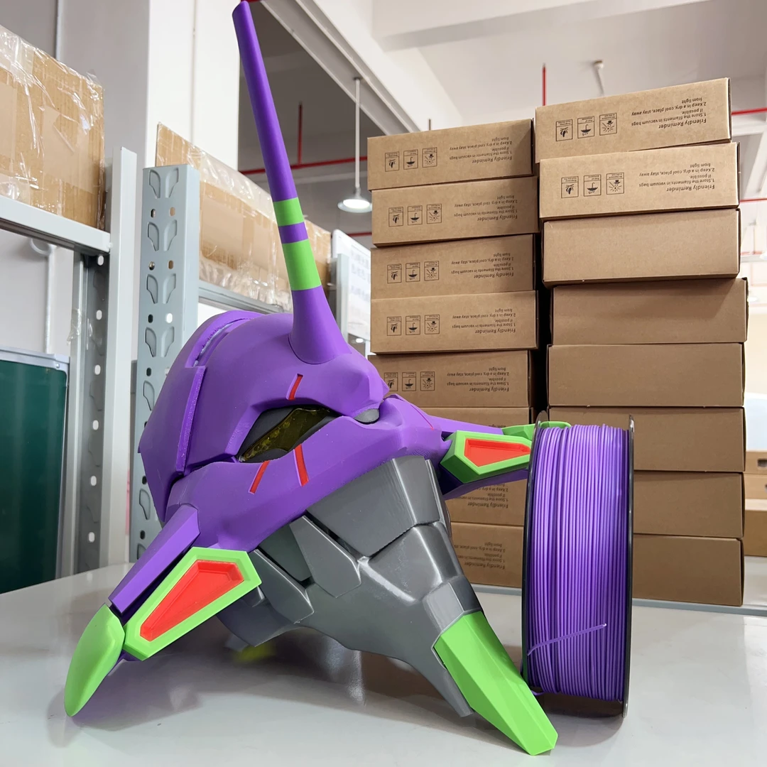 【余兄弟】PLA初号紫 基础无料盘3D打印耗材批发 1KG