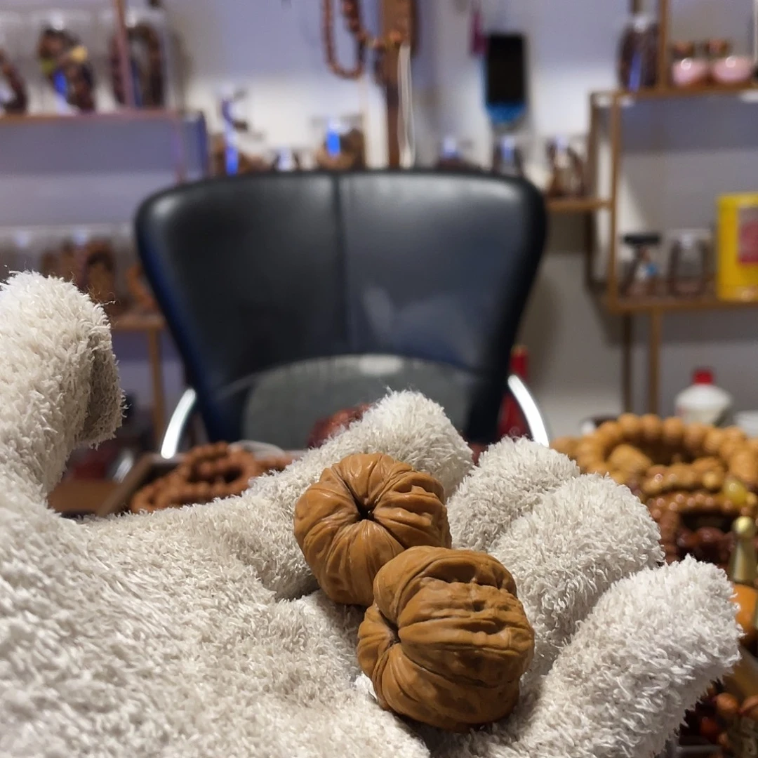 落***空文玩核桃手串文玩核桃