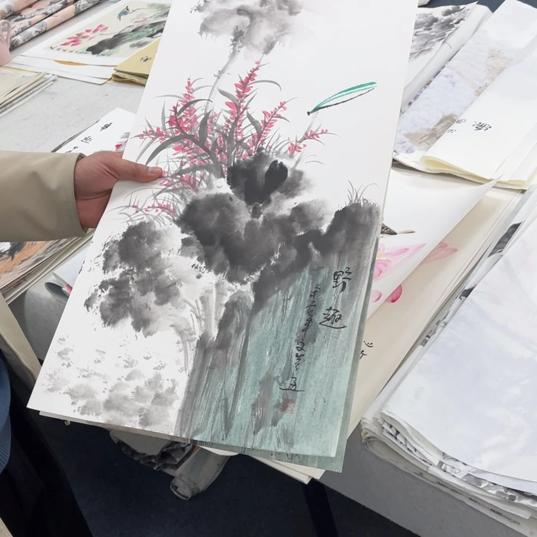 国画手绘画作品和绘画