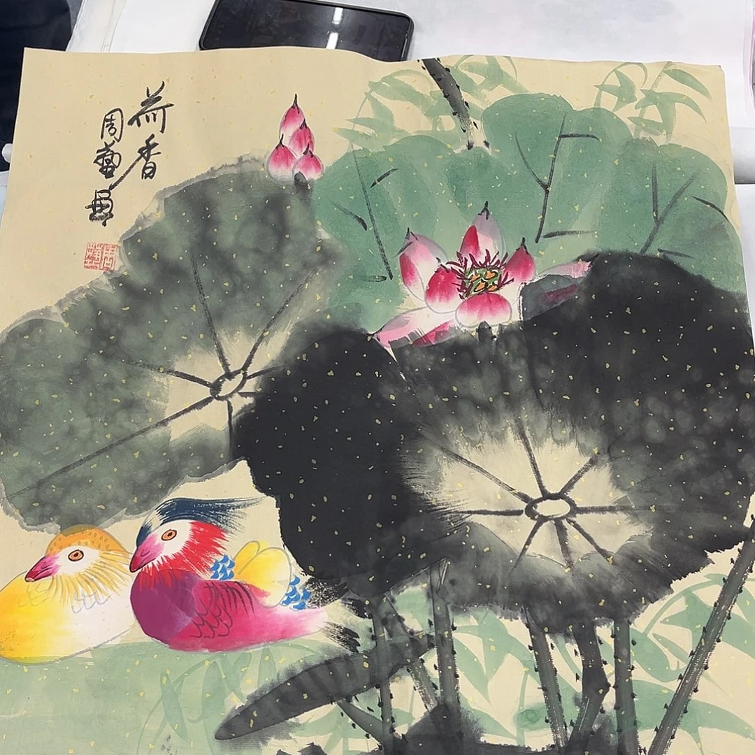 国画纯手绘作品欣赏