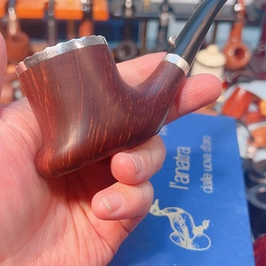 言*意大利石楠木手工烟斗一款