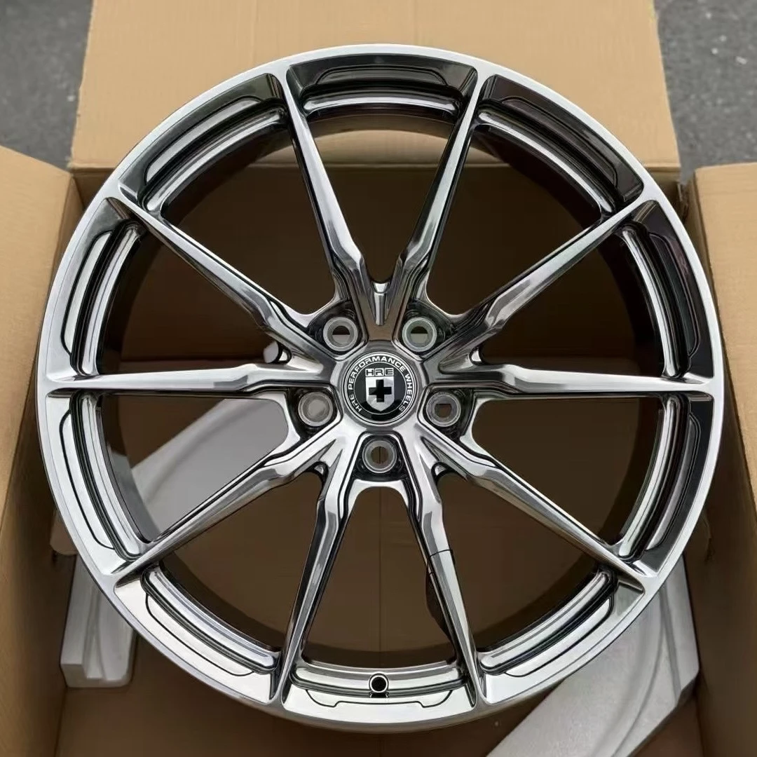 192021寸万吨锻造HRE P104SC款轮毂适合宝马3系5系蔚来理想小鹏