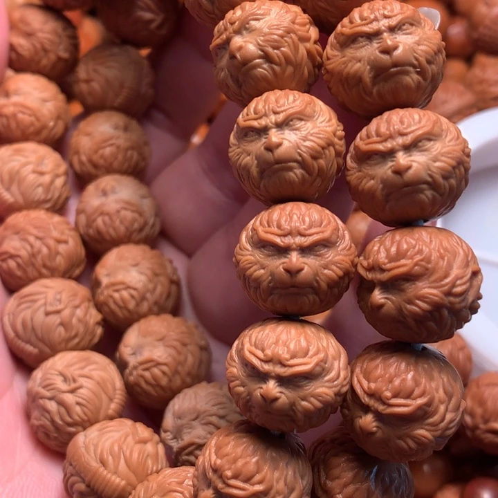 【闪购商品】猴头核桃手串2****L悟空