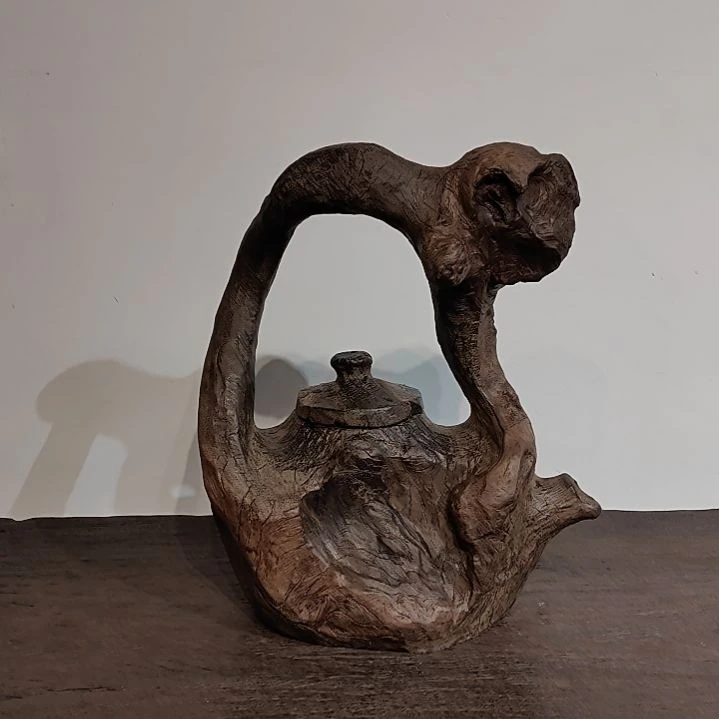 铁力木   茶壶摆件