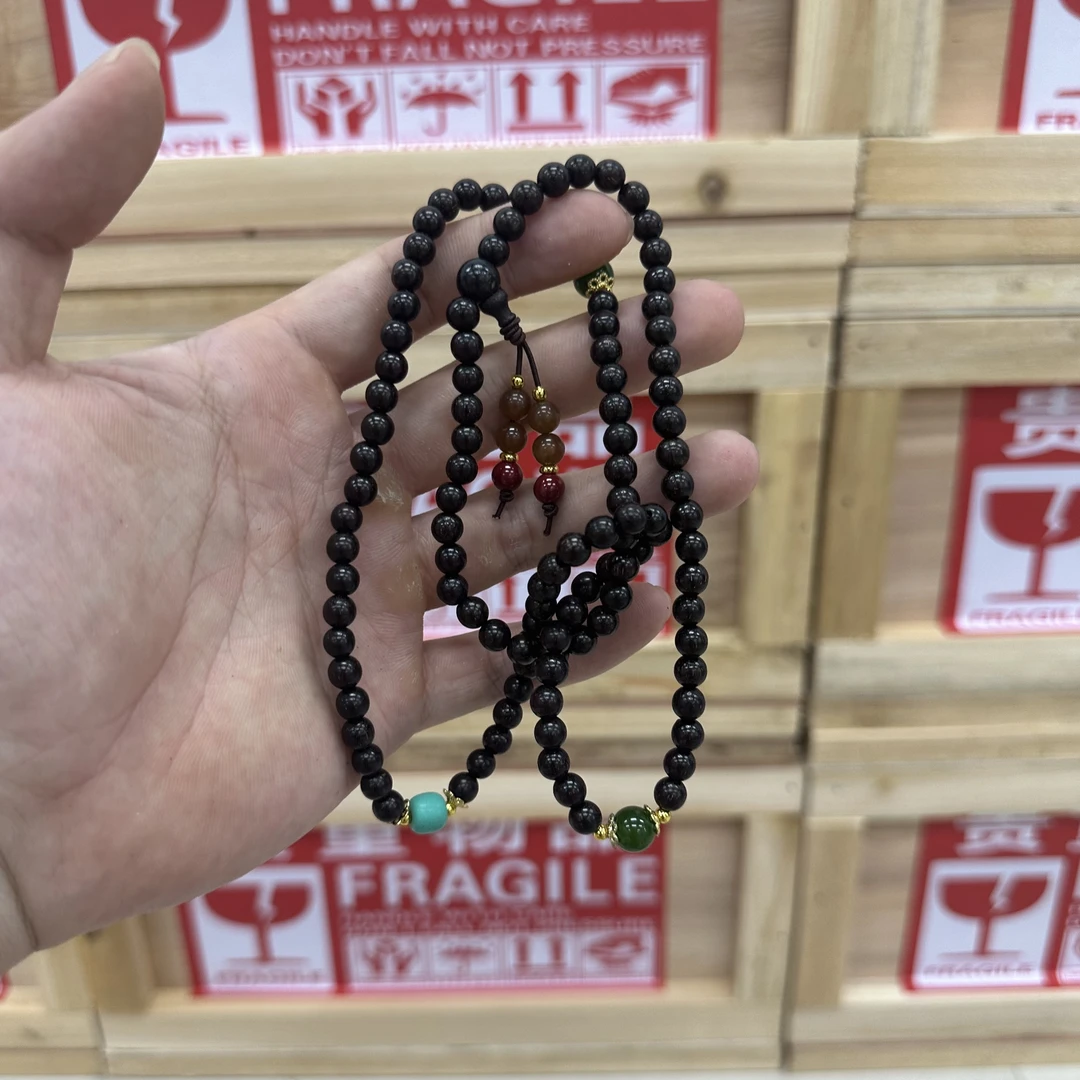 S0749小叶紫檀多圈手串礼盒装