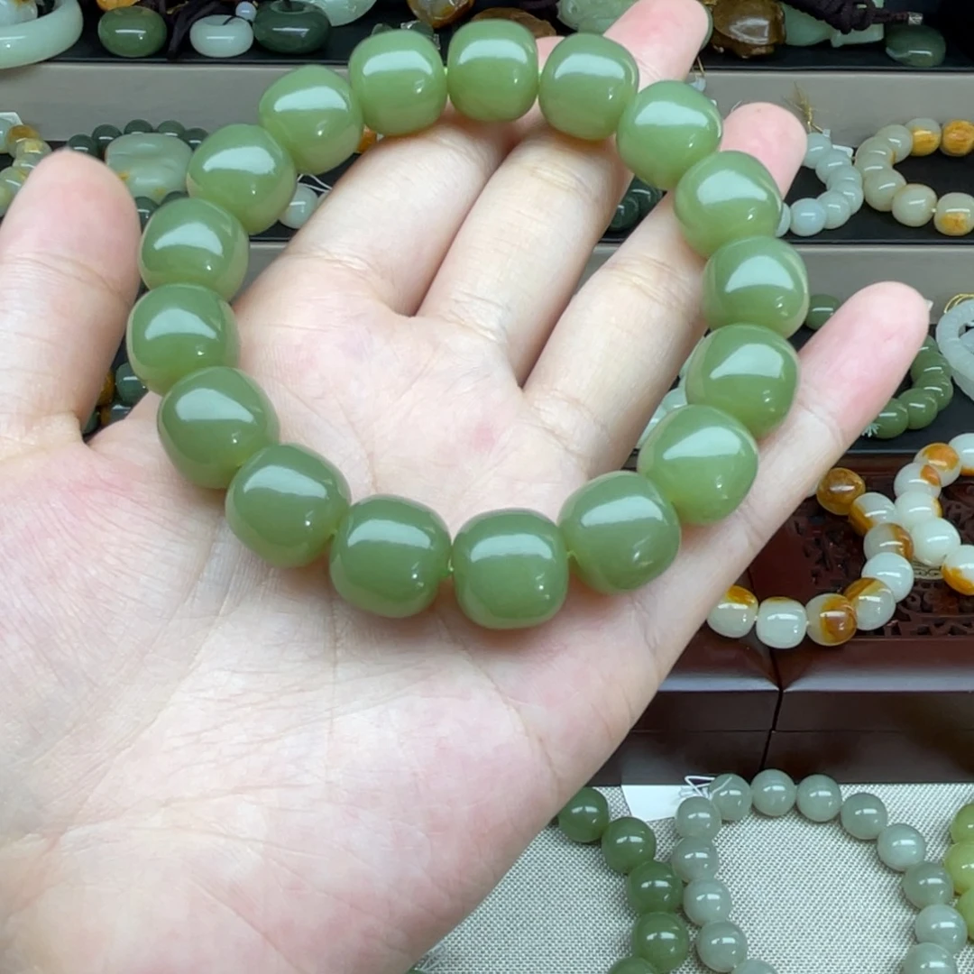 和田玉（糖玉）未镶嵌手链