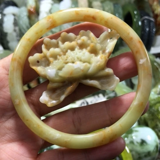 未镶嵌岫玉手镯62