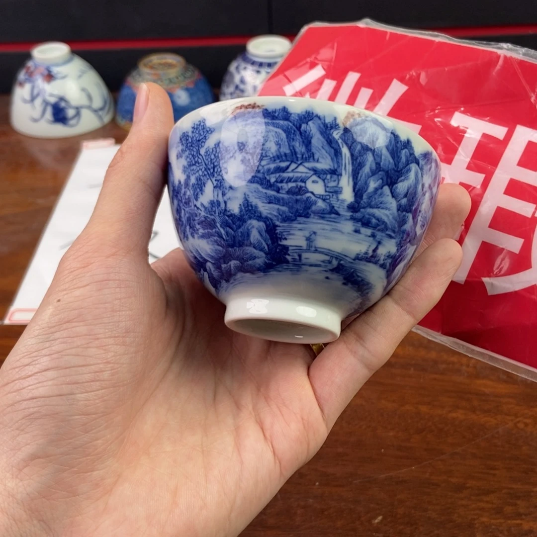 杯景德镇手绘陶瓷艺术