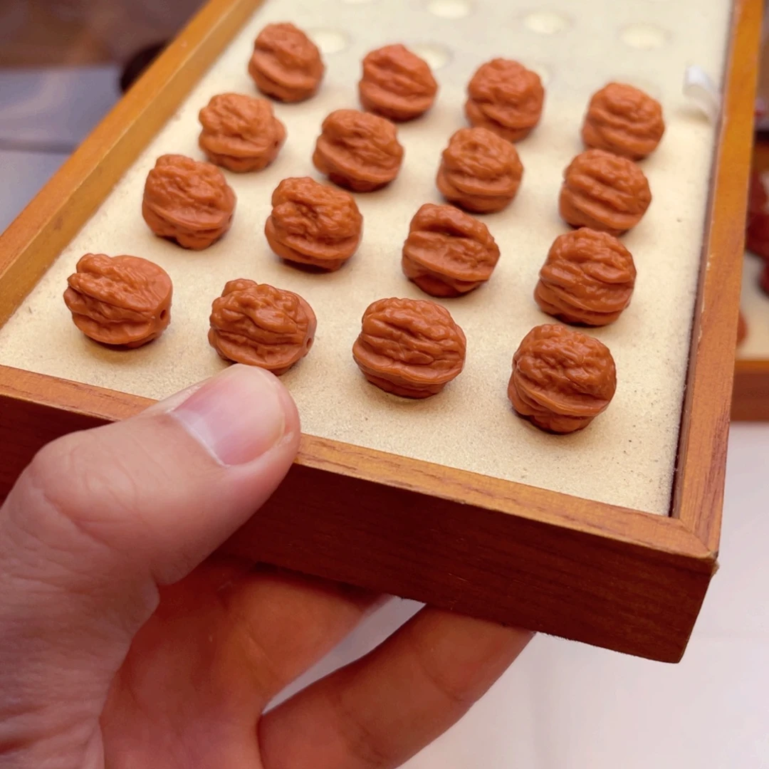 文玩核桃手串蛤蟆头