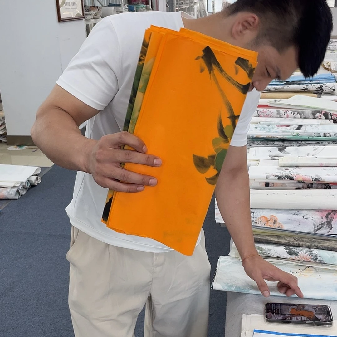 国画纯手绘字画宣纸