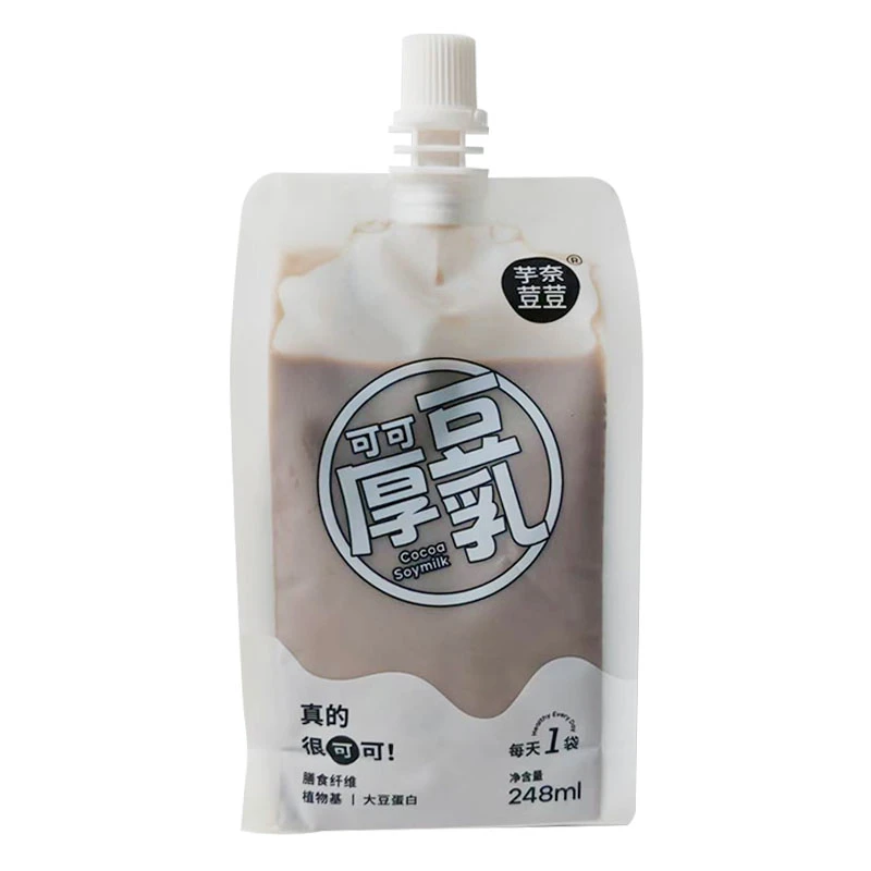【保质期至2025-5-23】芋奈荳荳可可厚豆乳248ml*6袋