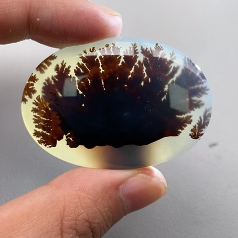 玛瑙/玉髓颈饰未镶嵌心**旧