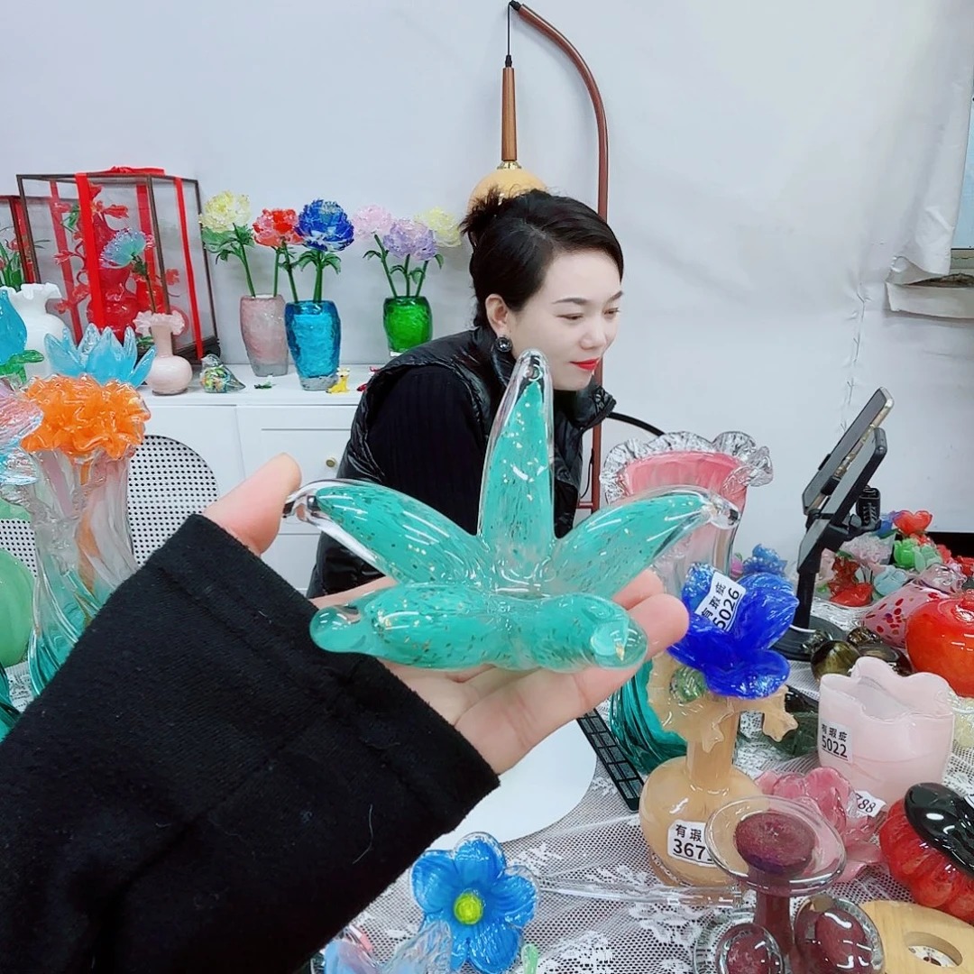 琉璃花瓶花器艺术品