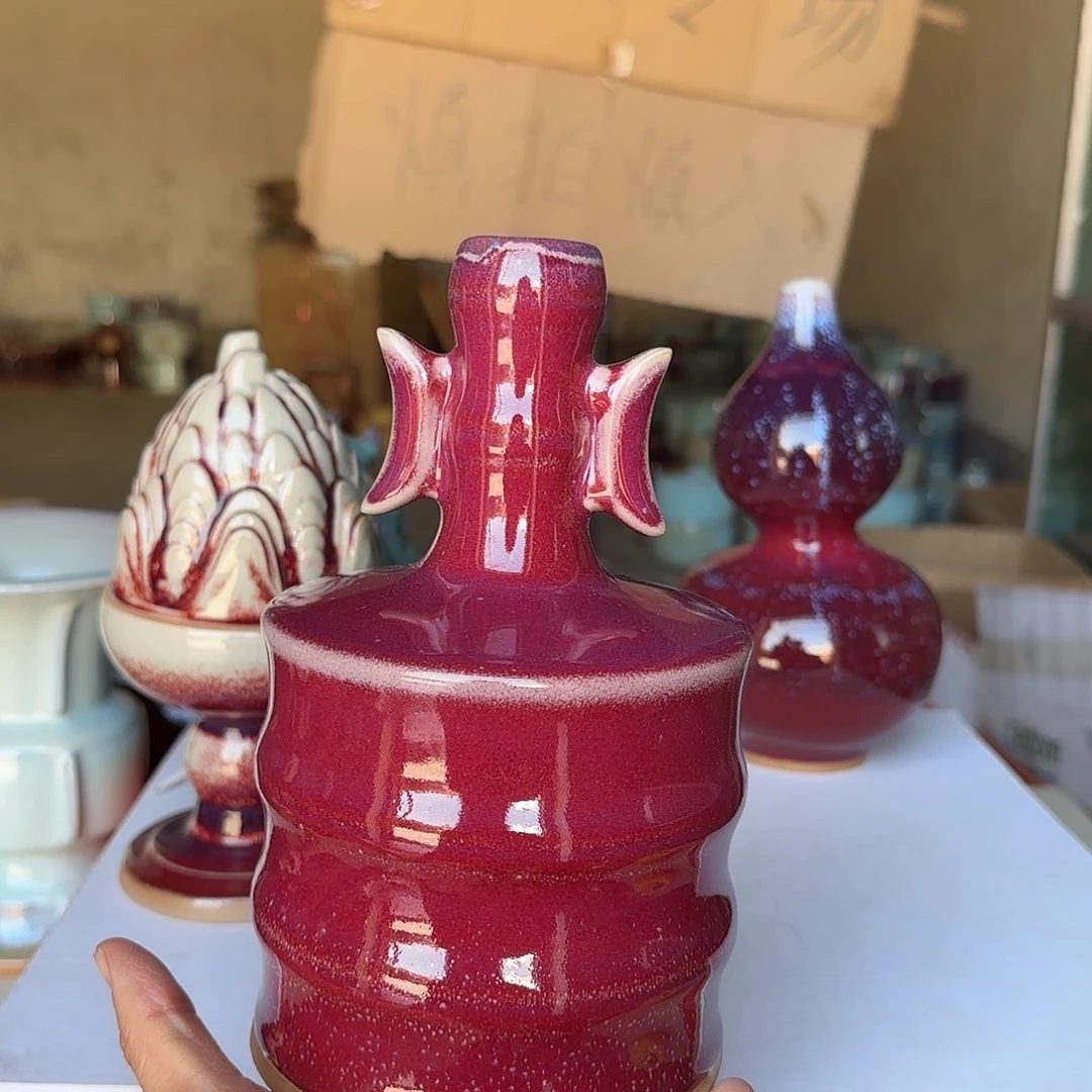 摆件陶郑家钧瓷摆件微瑕