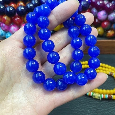 玛瑙未镶嵌手饰无极之蓝12