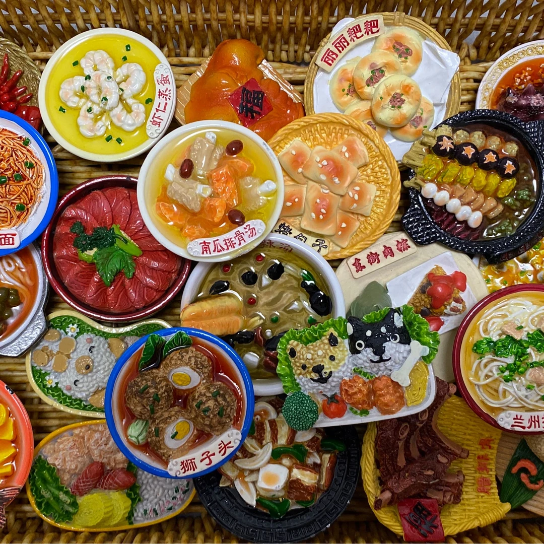 创意树脂食玩冰箱贴