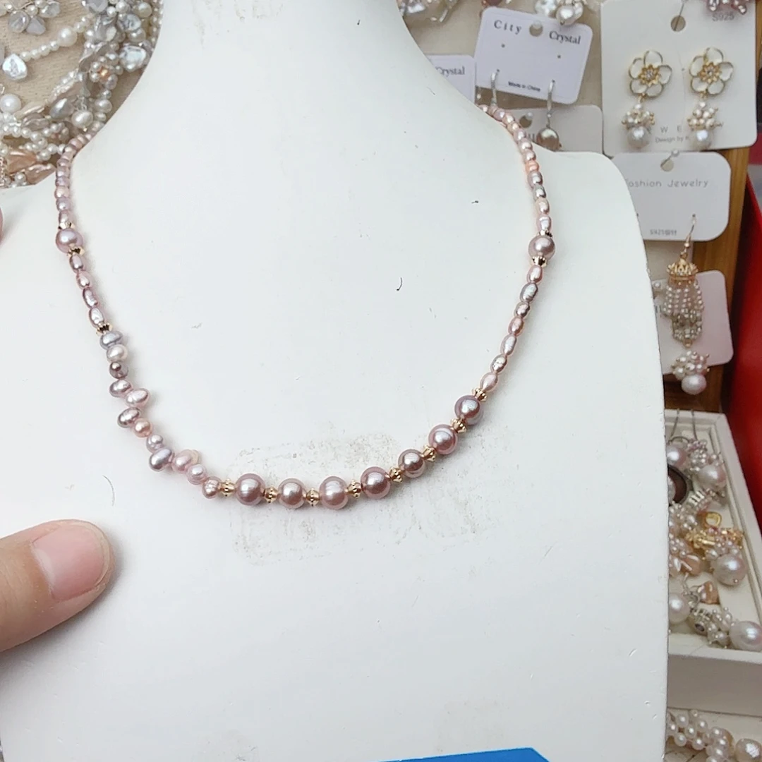 颈饰未镶嵌淡水珍珠