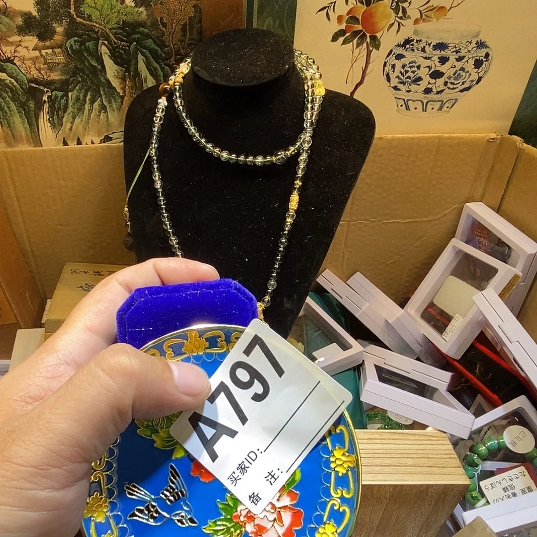 重***者大叶紫檀（黑酸枝木类）时尚饰品797