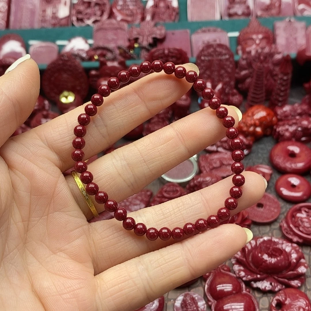 天然辰砂朱砂手串