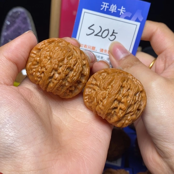 吊坠文玩核桃40全品白狮子s205