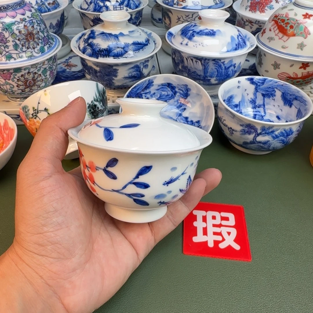 纯手工纯手绘茶具220