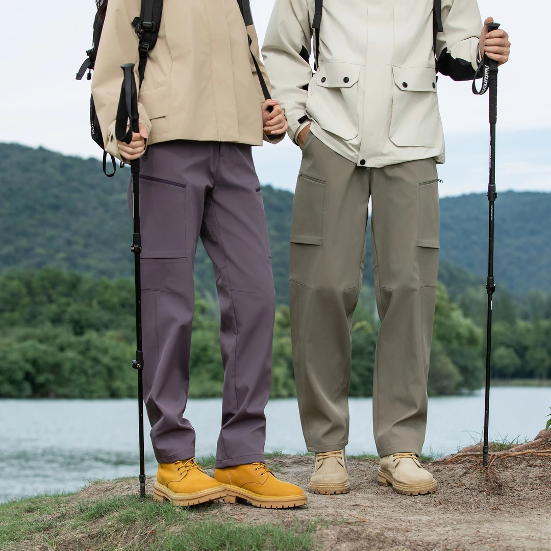 【高颜值-防水通勤】692男女同款城市户外通勤穿搭时尚休闲裤软壳