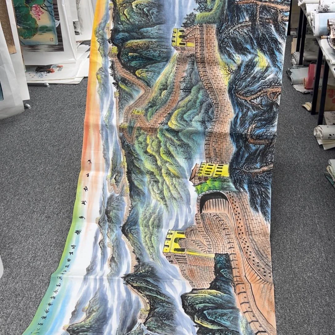 国画卖字画的小老板