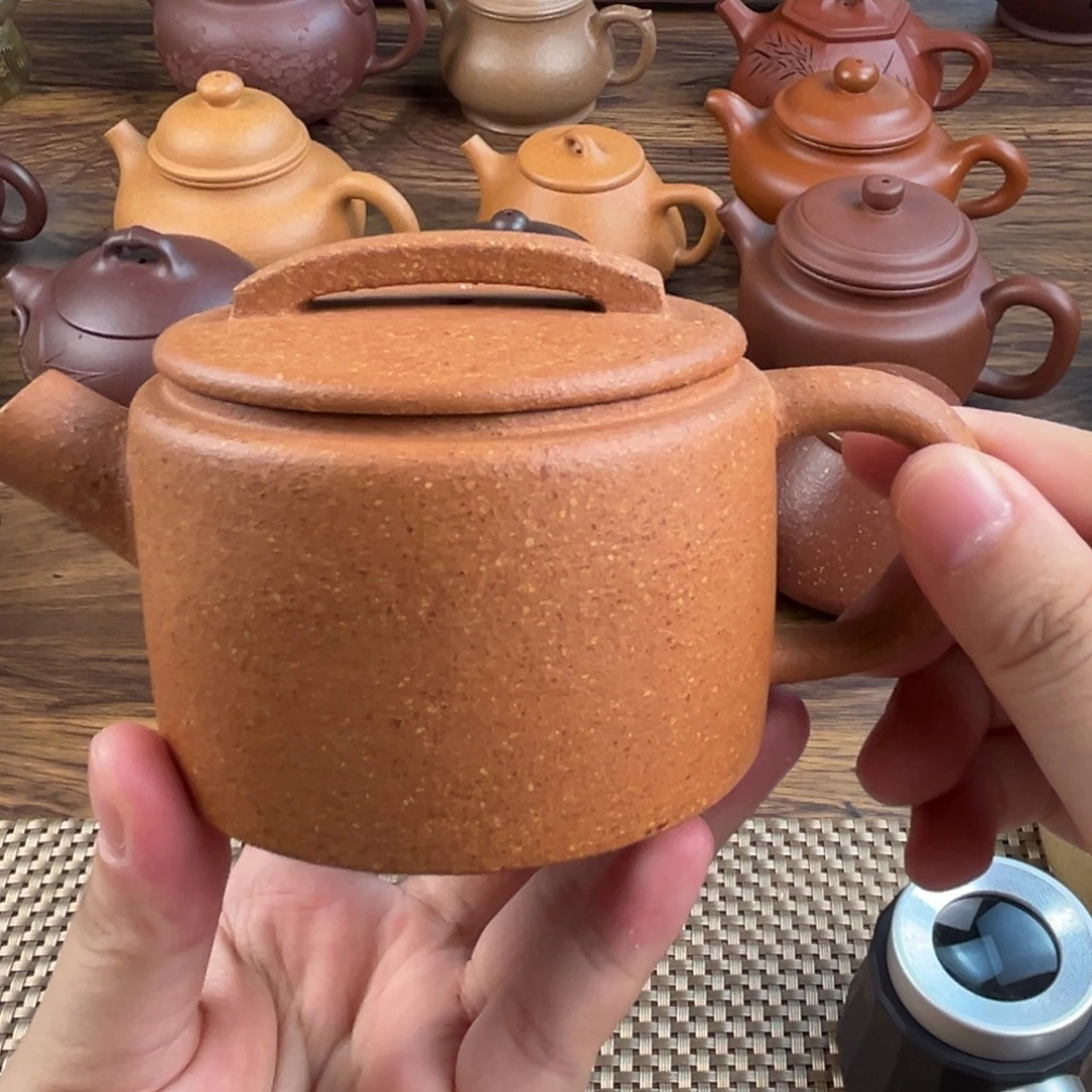 紫砂茶盏手工制作工艺精湛160cc