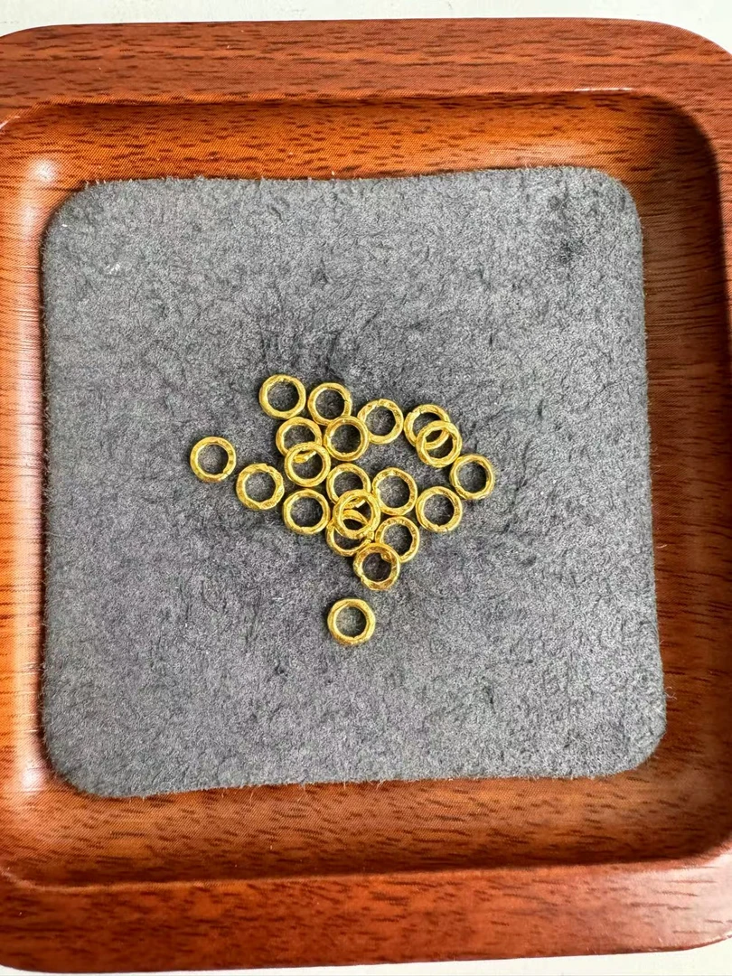 足金999 古法工艺卡5盘缠