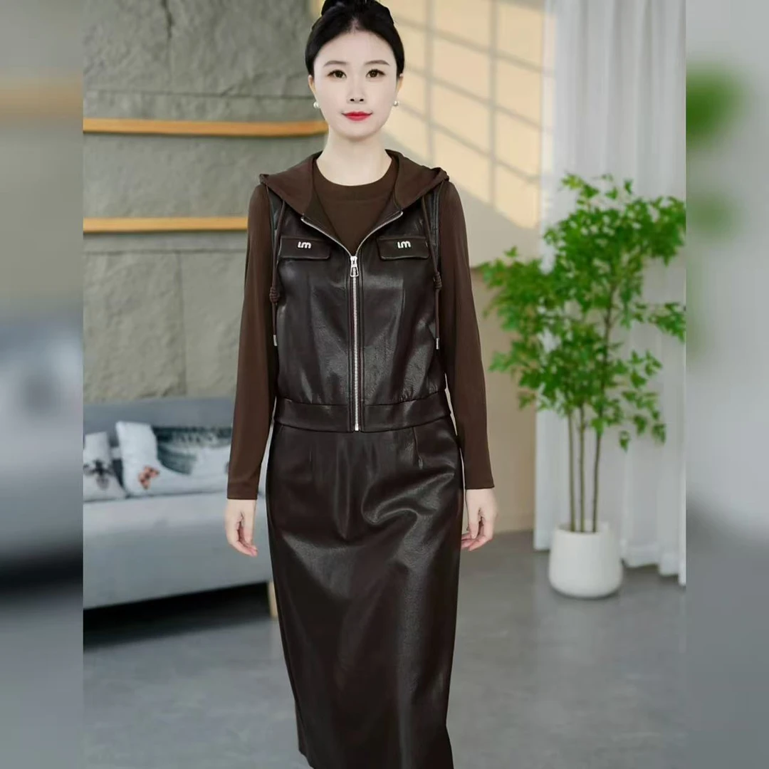 2025新款秋季气质高档修身减龄套装显瘦洋气时尚长袖百搭妈妈装