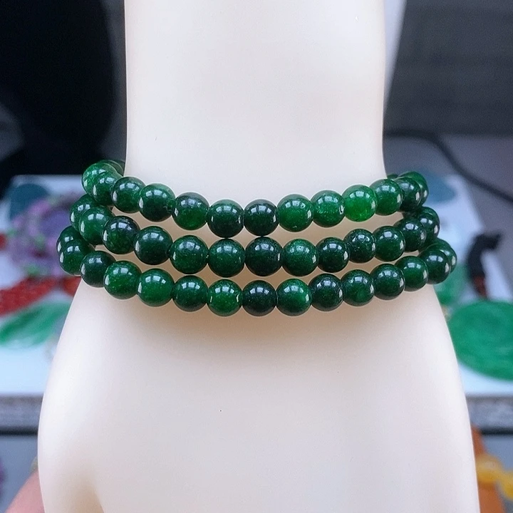 翡翠手链未镶嵌手链