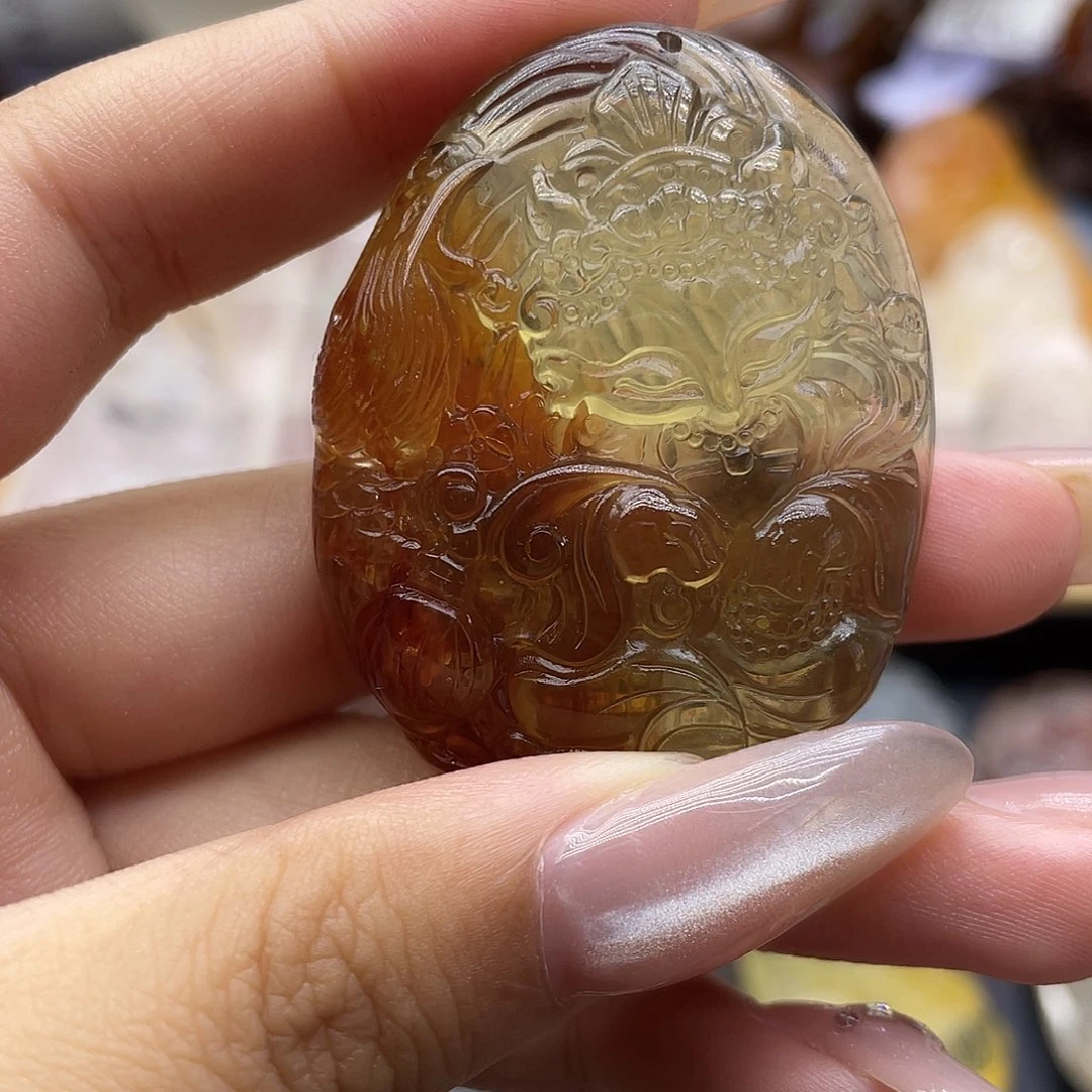 颈饰未镶嵌水晶天然