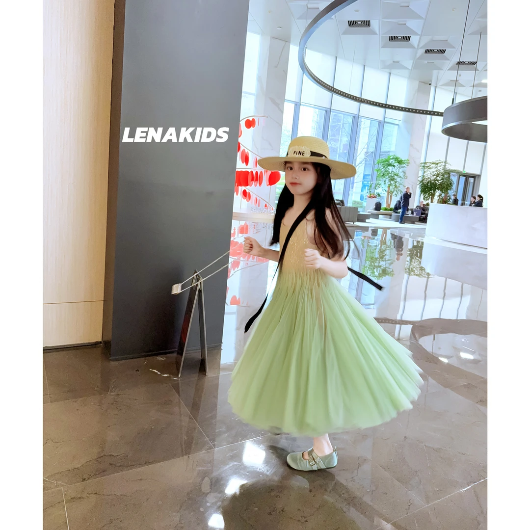 Lenakids【绿野仙踪礼服裙·重工超大裙摆公主裙汉服】25032304