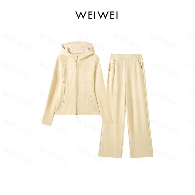 【特价】“bao款女明星”秋冬经典运动休闲风修身显瘦套装ss26482