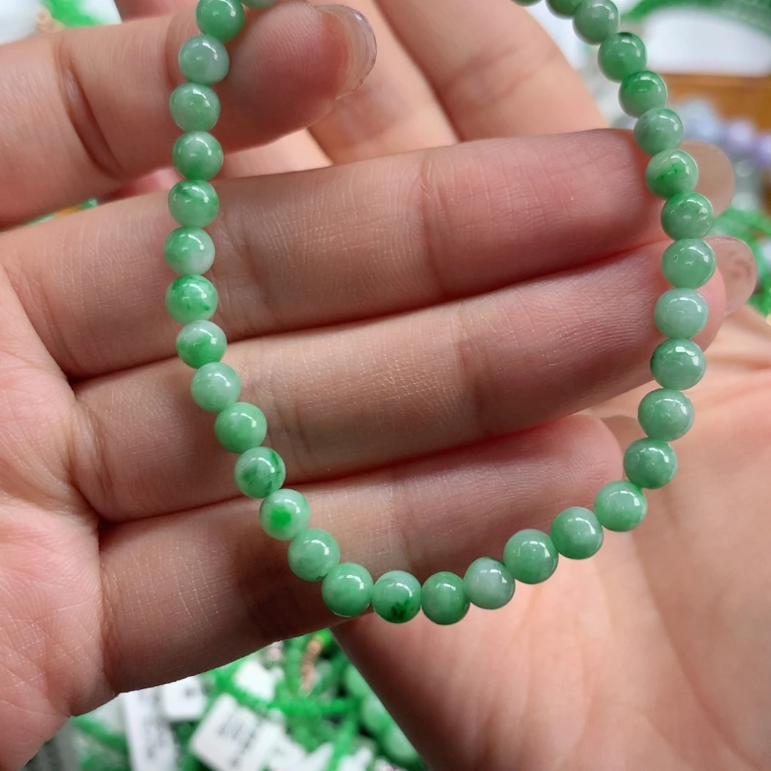 翡翠未镶嵌手链翡翠