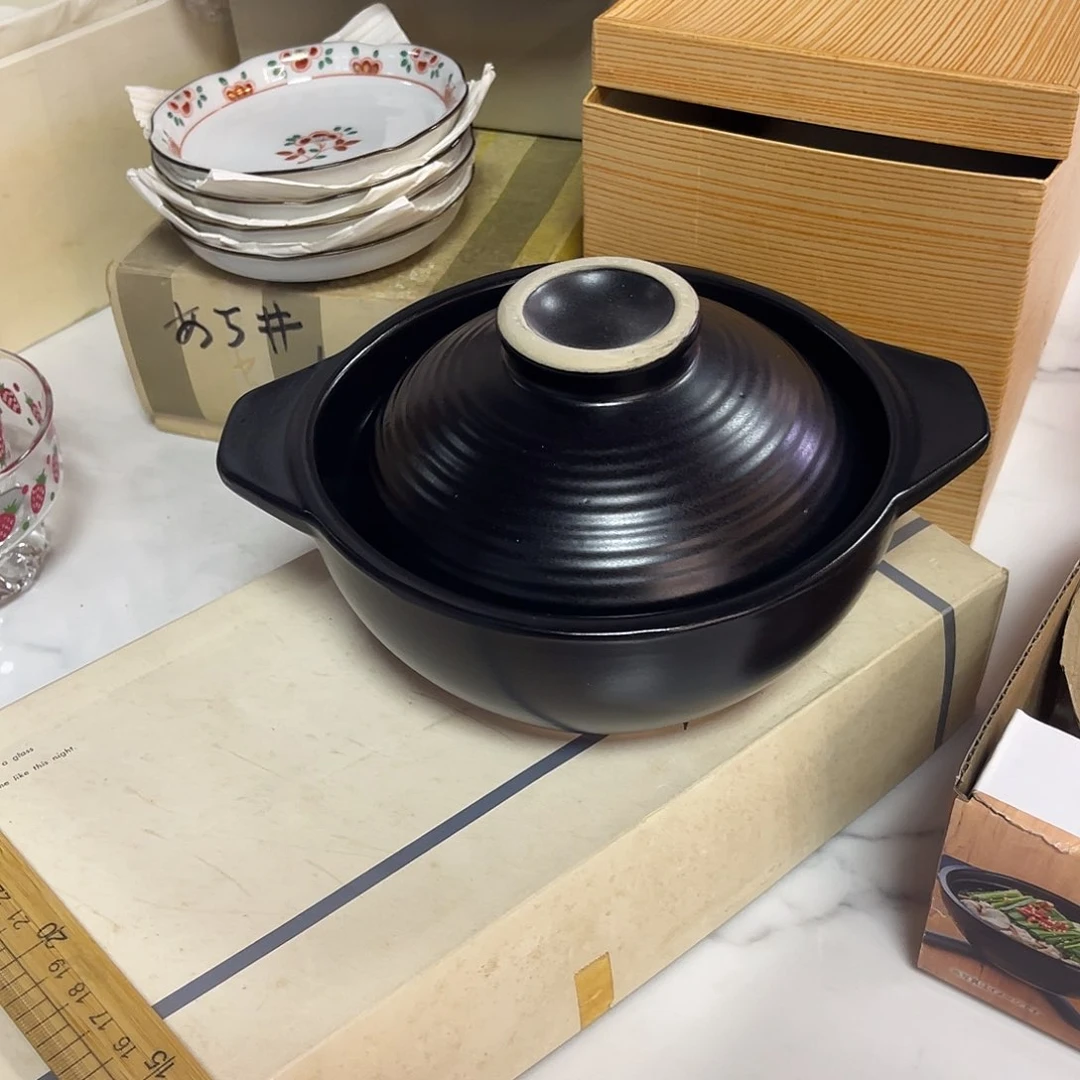 瓷片双耳一人砂锅来了