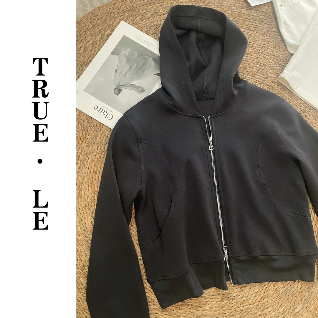 微瑕疵，半送价｜“高端空气层”连帽开衫3413