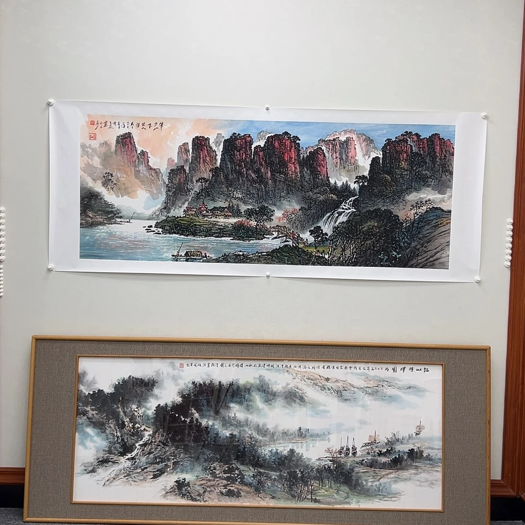 国画胡昌为小六尺180*70精品佳作
