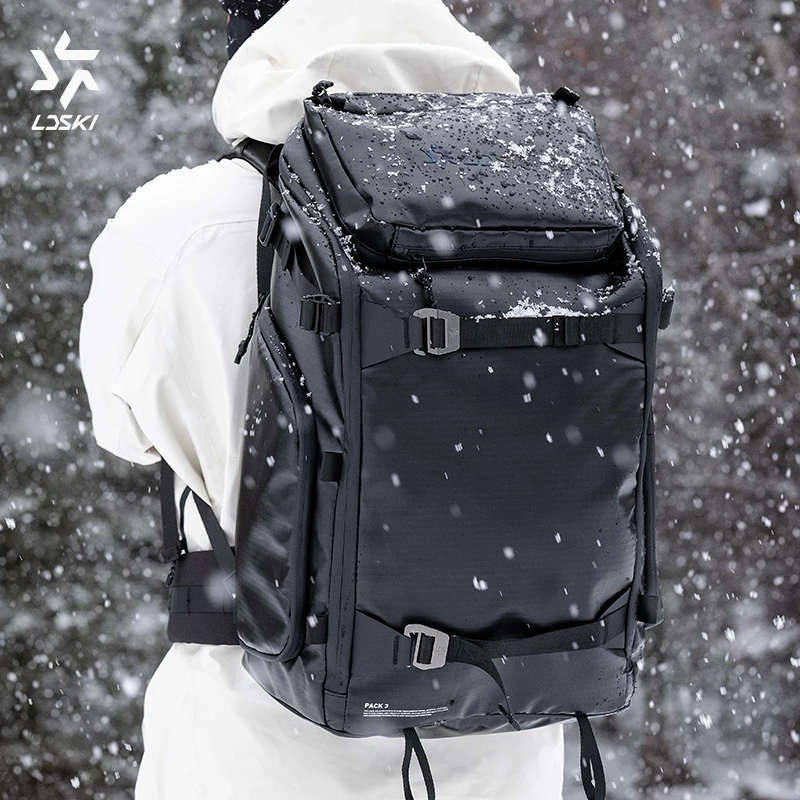 LDSKI/凌冻雪24/25新款PACK3滑雪包干湿分离多功能户外登山滑雪包