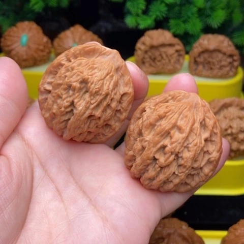 把件文玩核桃麦虎40全品