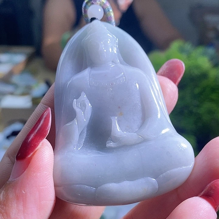 【闪购商品】翡翠挂件未镶嵌观音