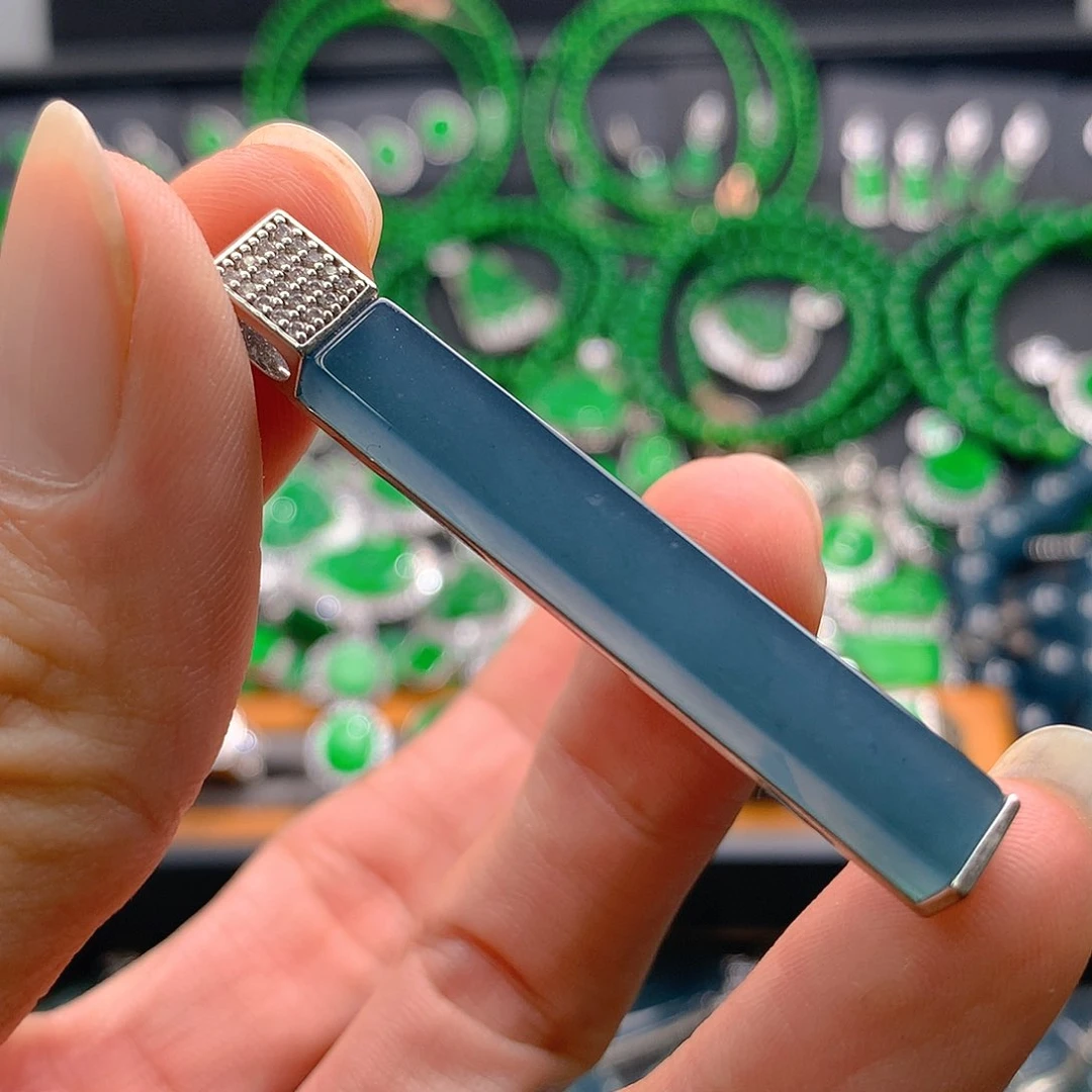 未镶嵌手链翡翠翡翠53.5
