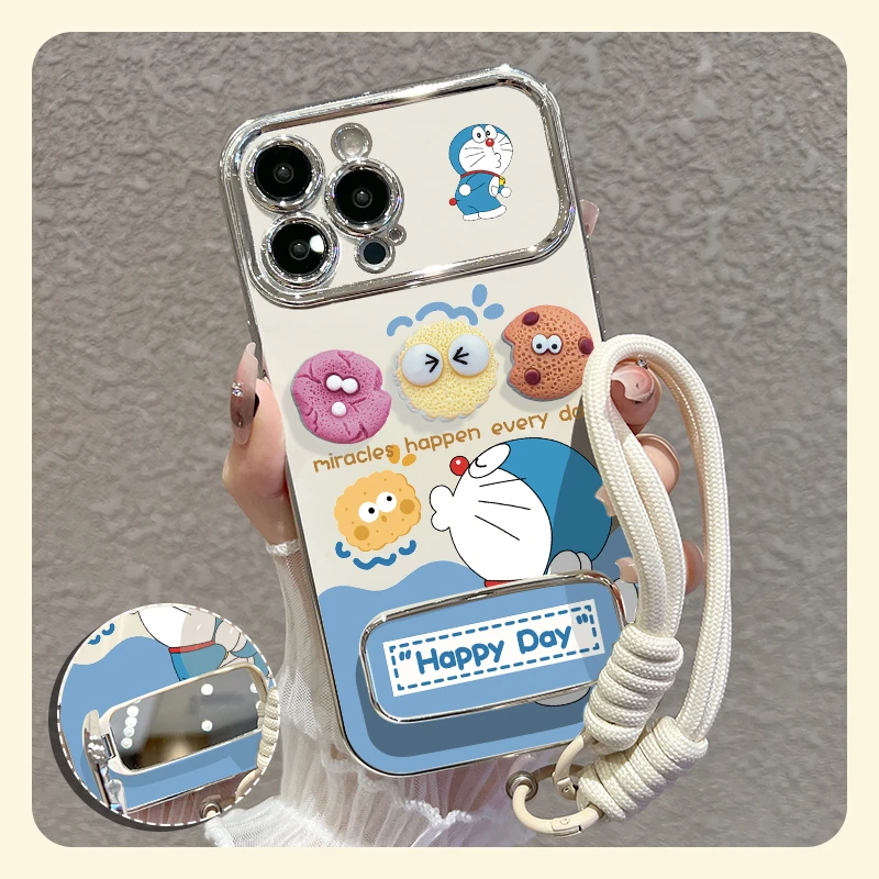 【苹果/华为/oppo/vivo/小米】适用饼干可爱猫大视窗手机壳硅胶女款